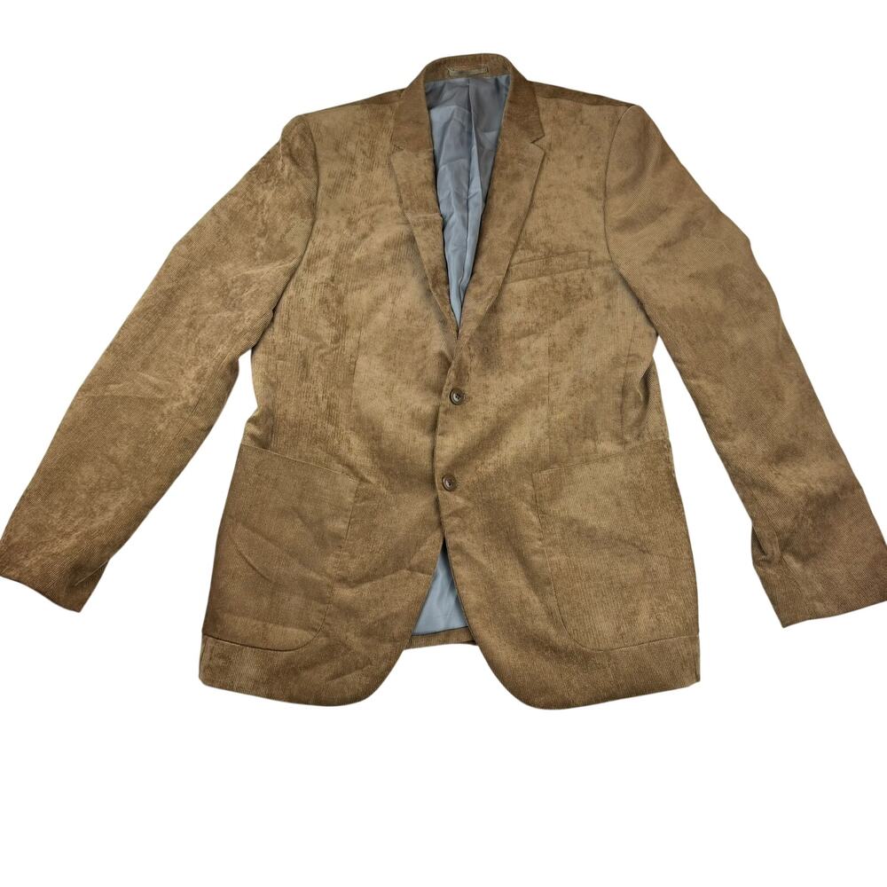 Peter Werth London Tan Corduroy Blazer Size 44